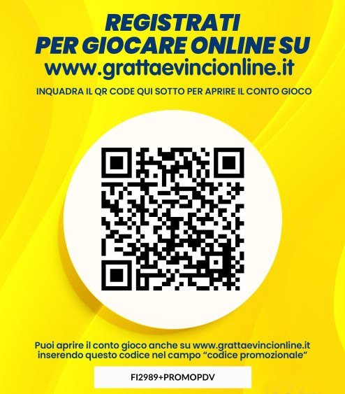 QRcode Gratta e Vinci Online 