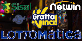 Giochi e scommesse netwin sisal lottomatica gratta e vinci lotteria nazionale